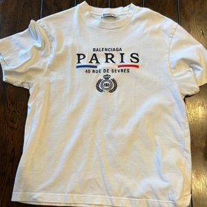 Balenciaga Paris Tee. BUNDLE FOR ALL THREE SHIRTS: $430